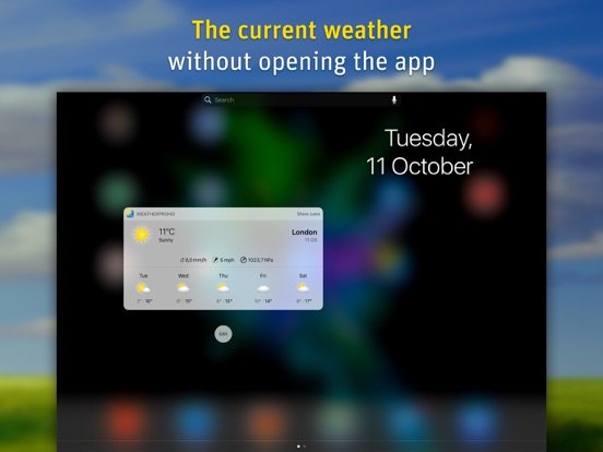 WeatherPro for iPad