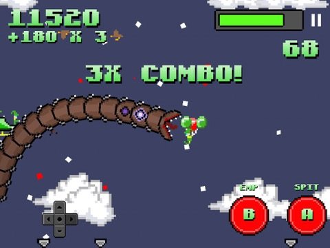 Super Mega Worm Vs Santa