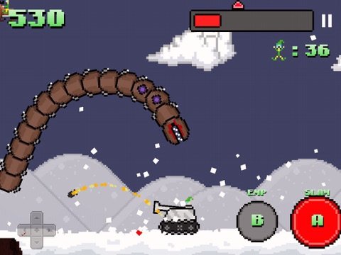 Super Mega Worm Vs Santa