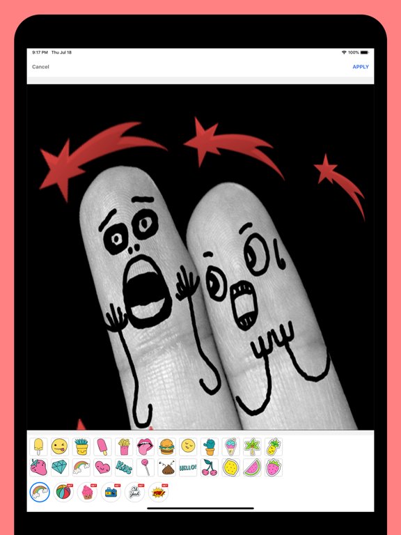 Cool Finger Faces - Photo Fun!