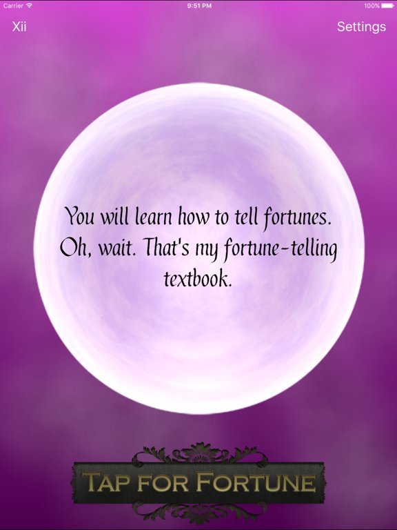 iPredict Lite Fortune Teller