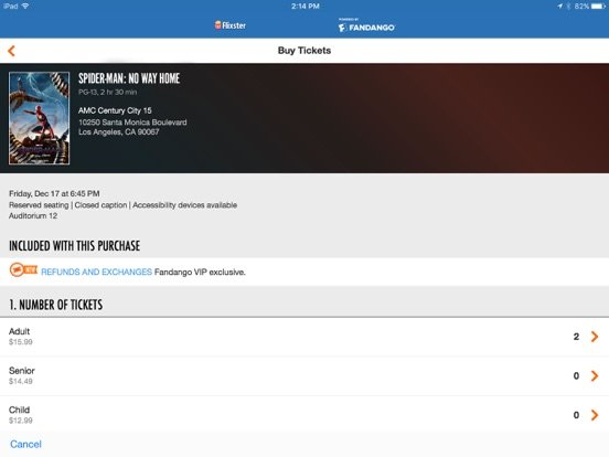 Movies by Flixster, with Rotten Tomatoes