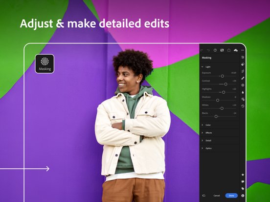 Adobe Photoshop Lightroom for iPad - Capture, Edit, Organize & Share Pictures