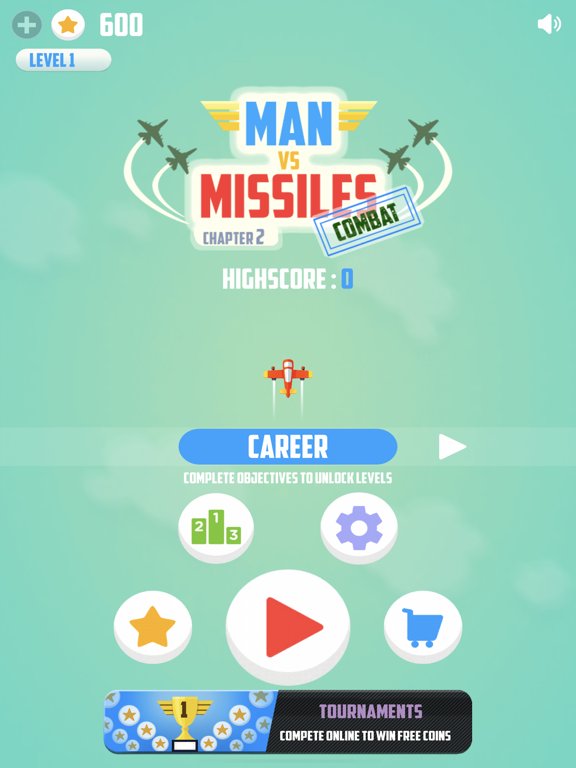 Man Vs. Missiles: Combat