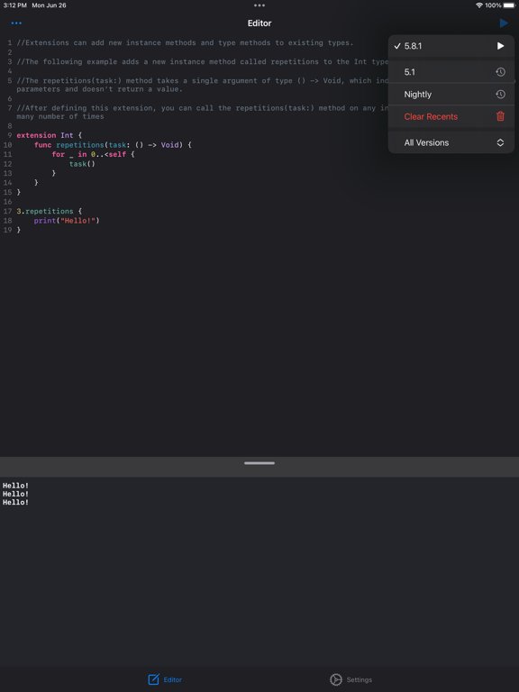 Swifty Compiler