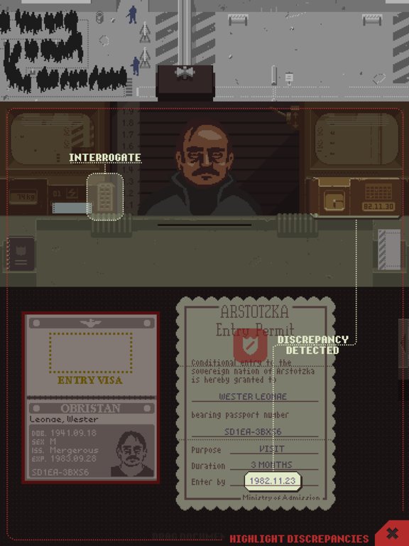 Papers, Please