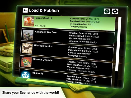 Rebel Inc: Scenario Creator