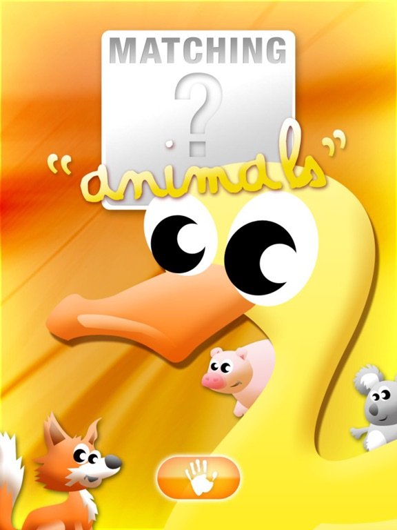 Animals' Matching for Kids