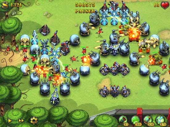 Fieldrunners for iPad