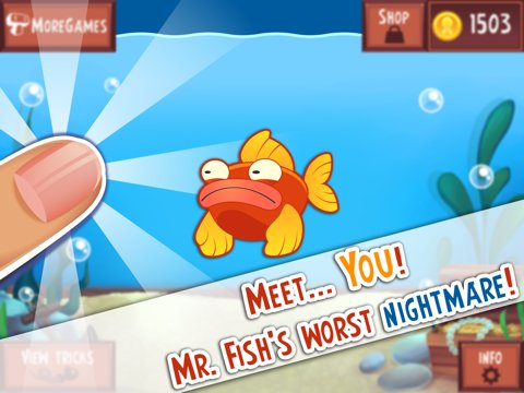 Don't Tap the Glass! Game of the Cranky and Moody Fish