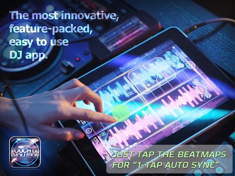 Touch DJ™ Evolution - Visual Mixing, Key Lock, AutoSync