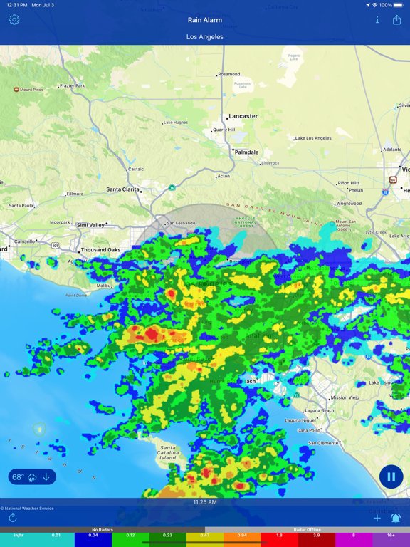 Rain Alarm Pro Weather Radar