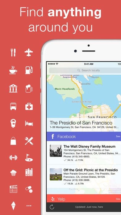 Localscope - Find places and people around you