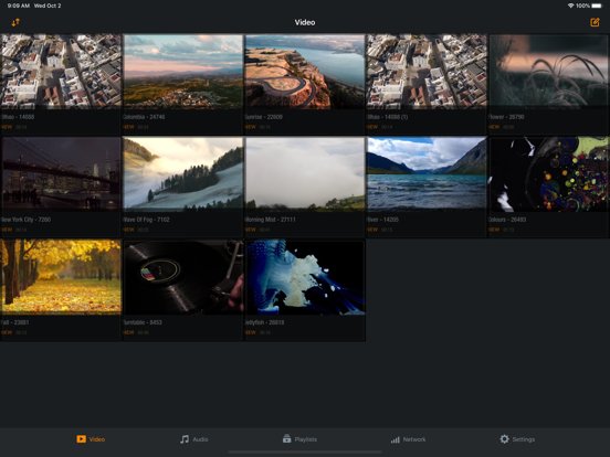 Azul - Video player for iPad
