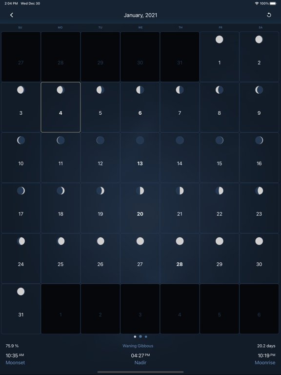 Deluxe Moon Pro • App & Widget