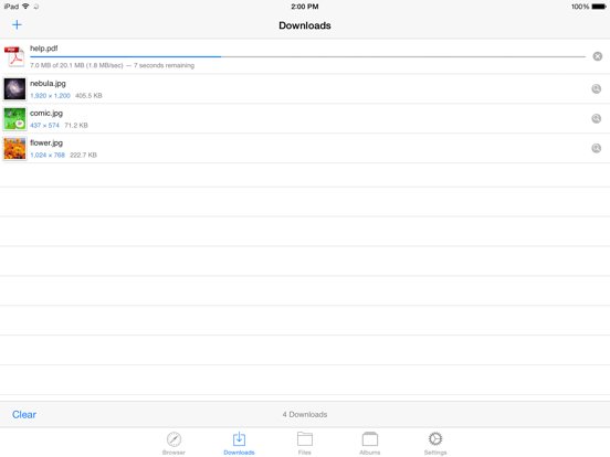 Browser & File Manager