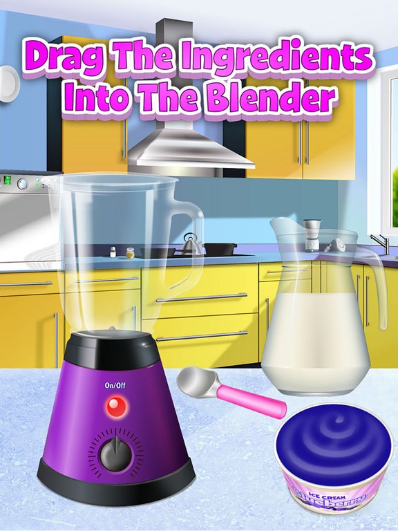 Milkshake Maker - Kids Frozen Cooking Games