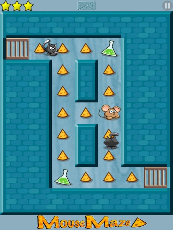 Mouse Maze - Top Brain Puzzle