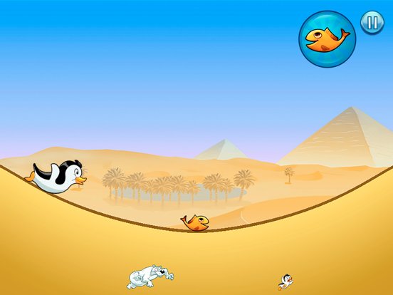 Racing Penguin: Slide and Fly!