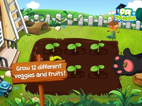 Dr. Panda Veggie Garden