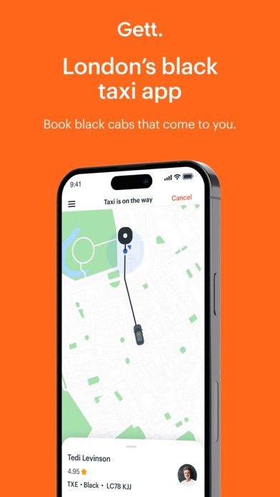 Gett: Book black taxis