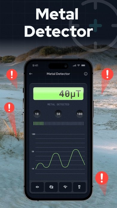 Metal Detector and Spy Camera