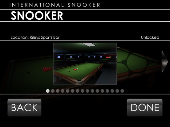 International Snooker Career