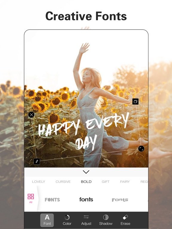 Picsee-Add text on photos