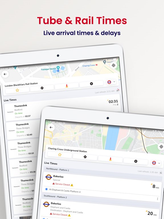 London & UK Live Bus Countdown