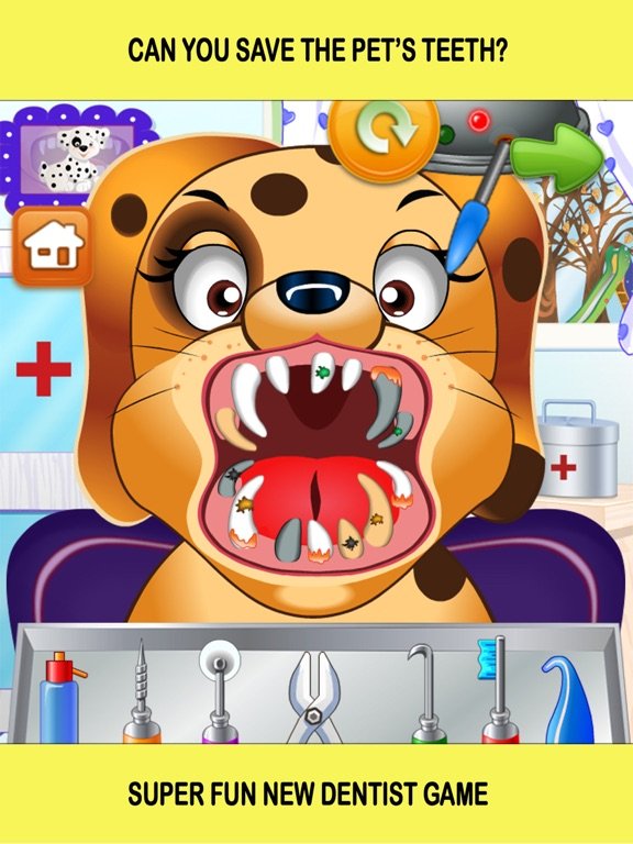 Pet Vet Dentist Doctor - Games for Kids Free