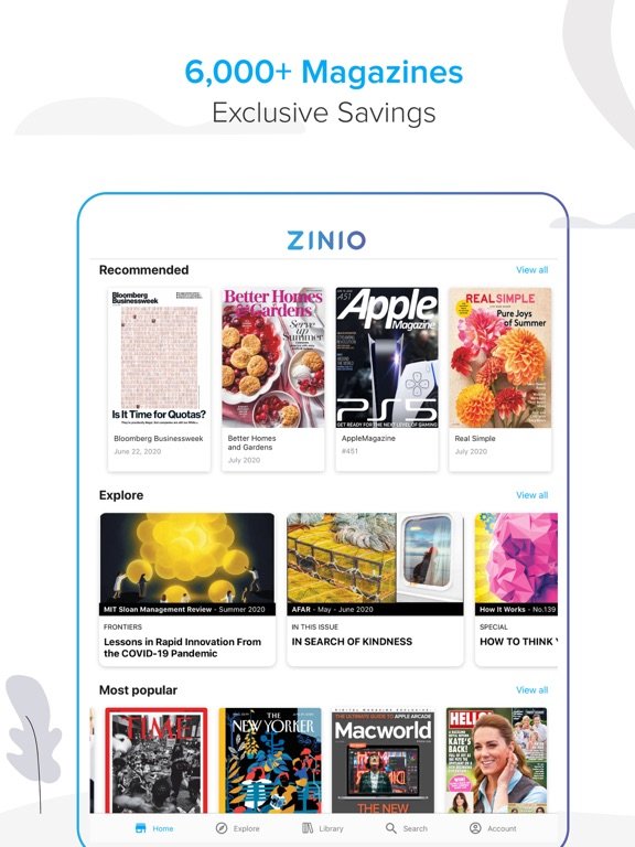 ZINIO - Magazine Newsstand
