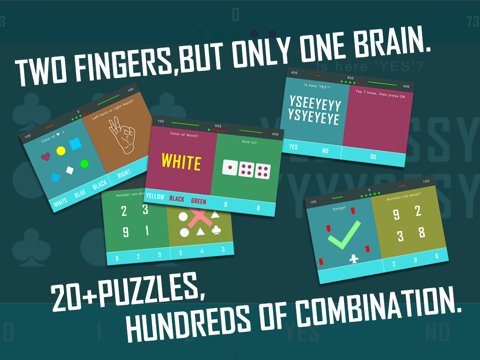 Two Fingers, but only one brain (2 F 1 B) - Split Brain Teaser, Cranial Quiz Puzzle Challenge Game