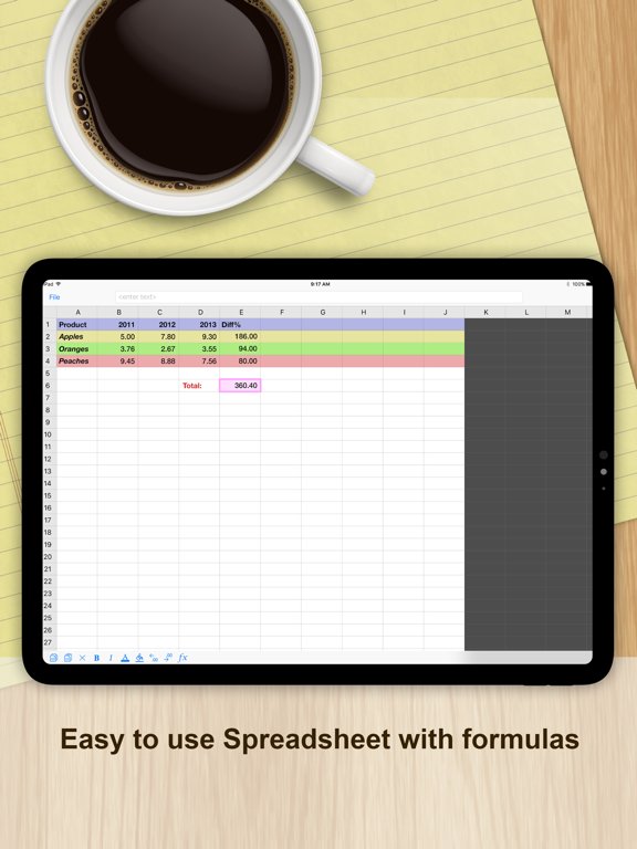iSpreadsheet™ : Office Sheets