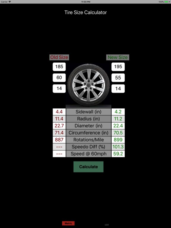 Tire Calculator