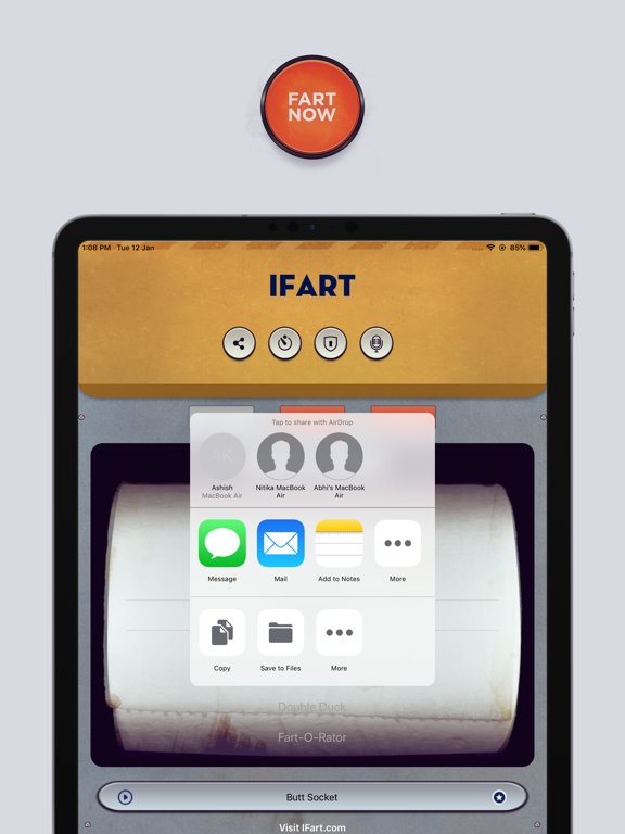 iFart - Fart Sounds App