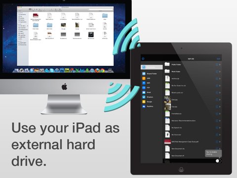 WiFi HD - Instant Hard Drive SMB Network Server Share