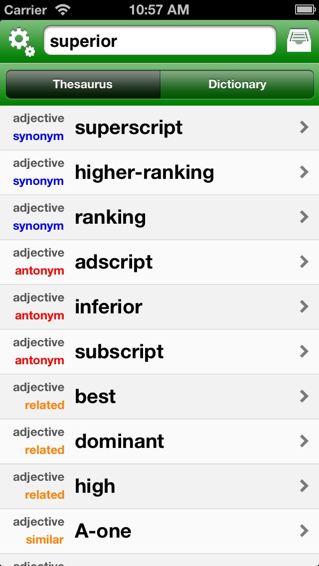 FreeSaurus - The Free Thesaurus!