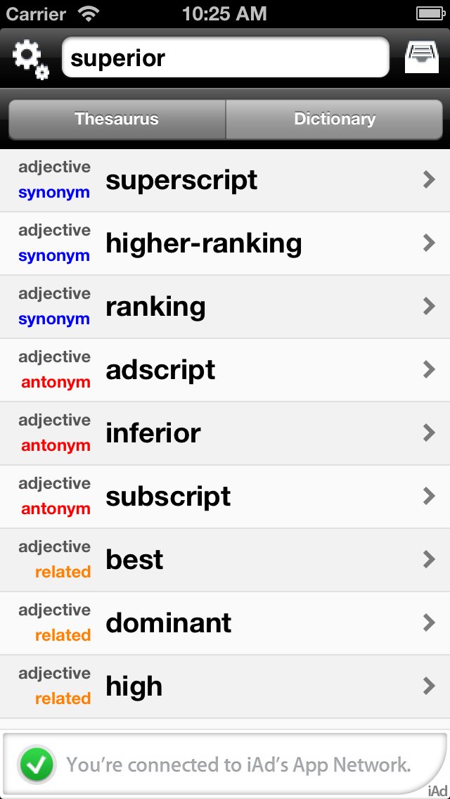 FreeSaurus - The Free Thesaurus!