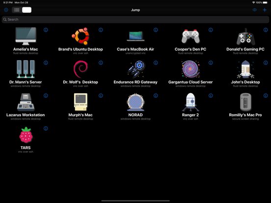 Jump Desktop (RDP, VNC, Fluid)