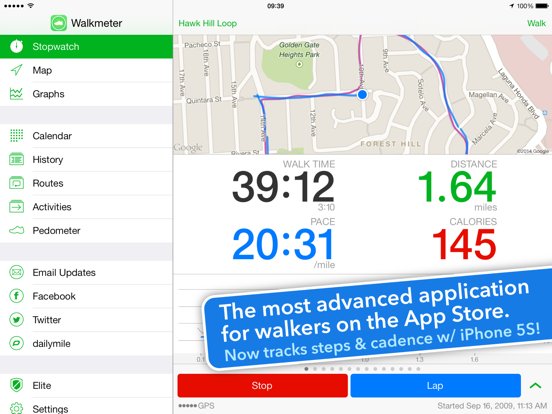 Walkmeter Walking & Hiking GPS
