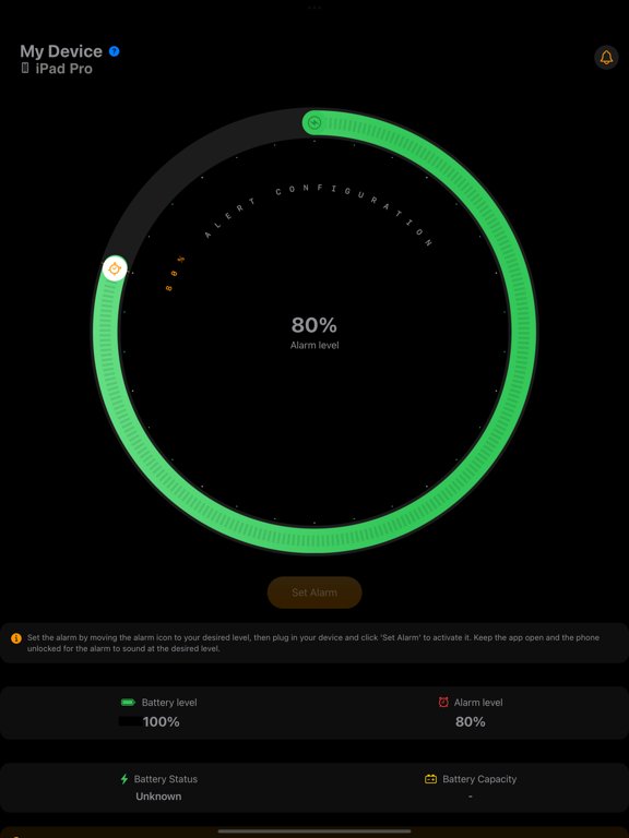 BatteryFull + (Alarm)