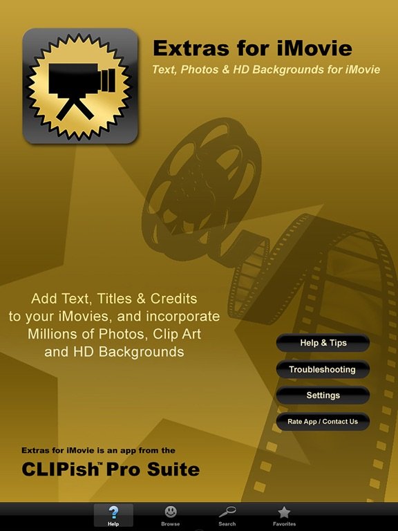 Extras for iMovie