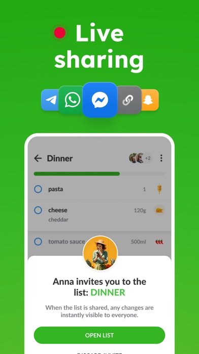 Grocery List - Listonic