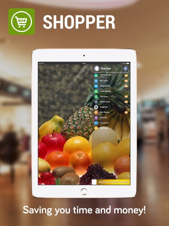 Shopper Lite Shopping List