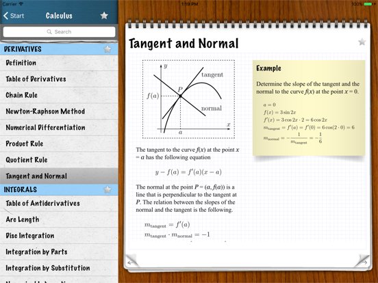 Math Formulas - Ref. Guide