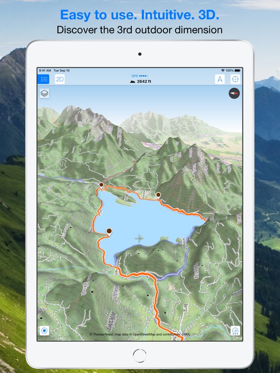 Maps 3D PRO - Hike & Bike