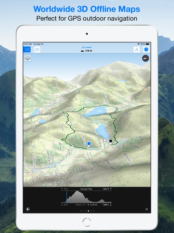 Maps 3D PRO - Hike & Bike