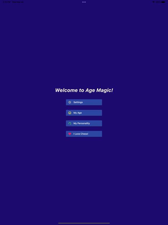 What's My Age? Magic