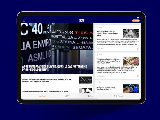 BFM Business: news éco, bourse