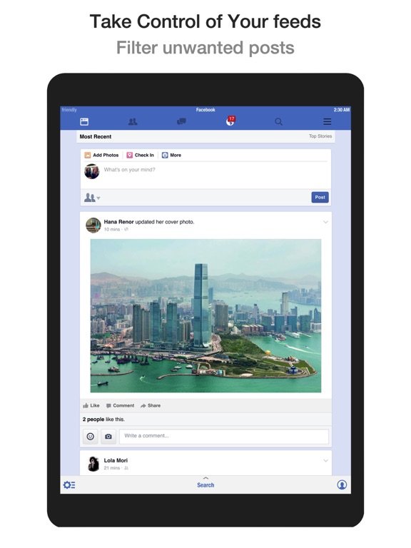 Friendly Plus Social Browser